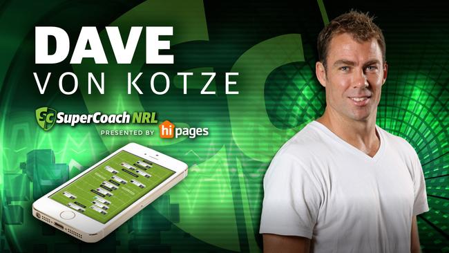 2014 champ Dave Von Kotze will use all five trades this week.