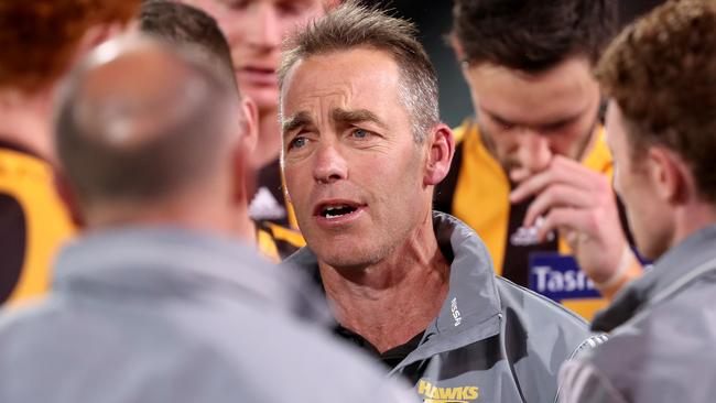 Alastair Clarkson released a statement on Wednesday. Picture: Getty Images