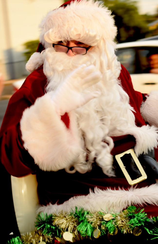 Santa’s calendar is packed with appearances. Picture: Supplied.