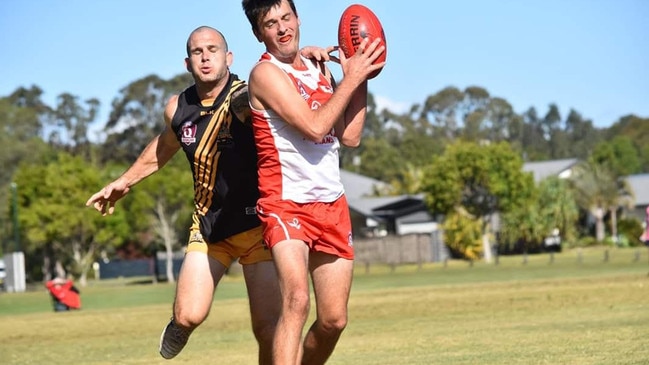 MR RELIABLE: Lismore Swans Australian Rules Football Club coach Joey Mitchell has named Angus Legoe in his club's Top 10 Players of the modern era.