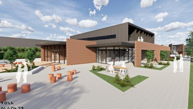 Planned Golden Grove High School upgrade.