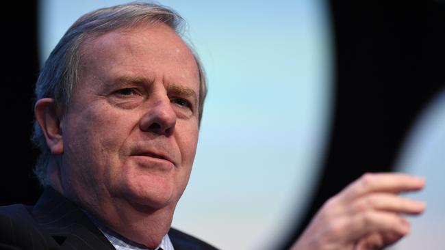 Former Treasurer and chairman of the Future Fund Peter Costello. Picture: AAP