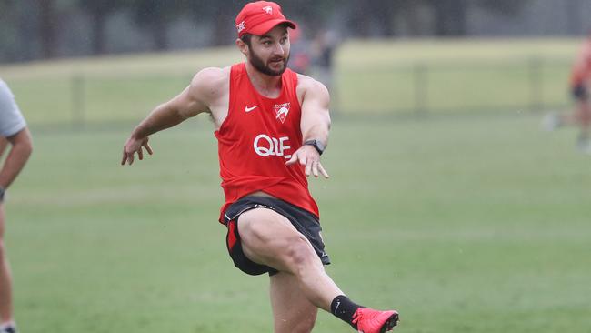 Former AFL player Sam Gray will lace the boots up for Port District this year. Picture: Richard Dobson