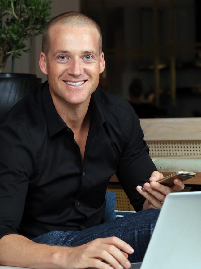 Jules Lund was on TV show Getaway before launching TRIBE. Picture: Christian Gilles