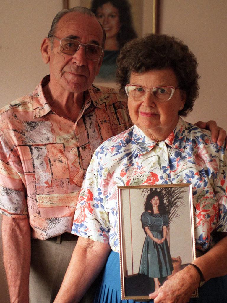 Garry and Grace Lynch were devastated by Anita’s murder. Picture: Supplied