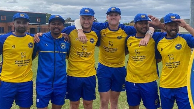 The six players who made their debut in round 1 for Taylors Lakes.