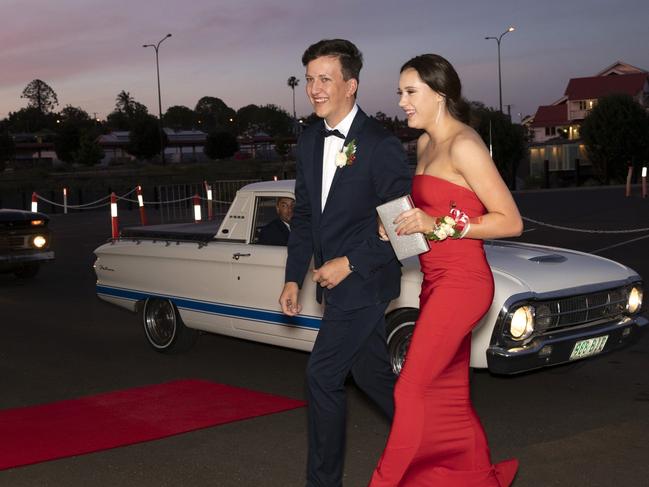 Toowoomba Grammar School senior formal held at Rumours. Tom Lattimore and Naia Anderson