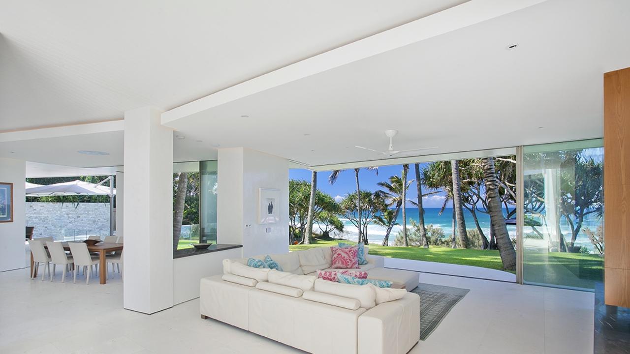 Living large down under: Rinehart’s portfolio ranges from mega cattle stations to lavish beachfront homes. Photo: Damien Davidson Builders