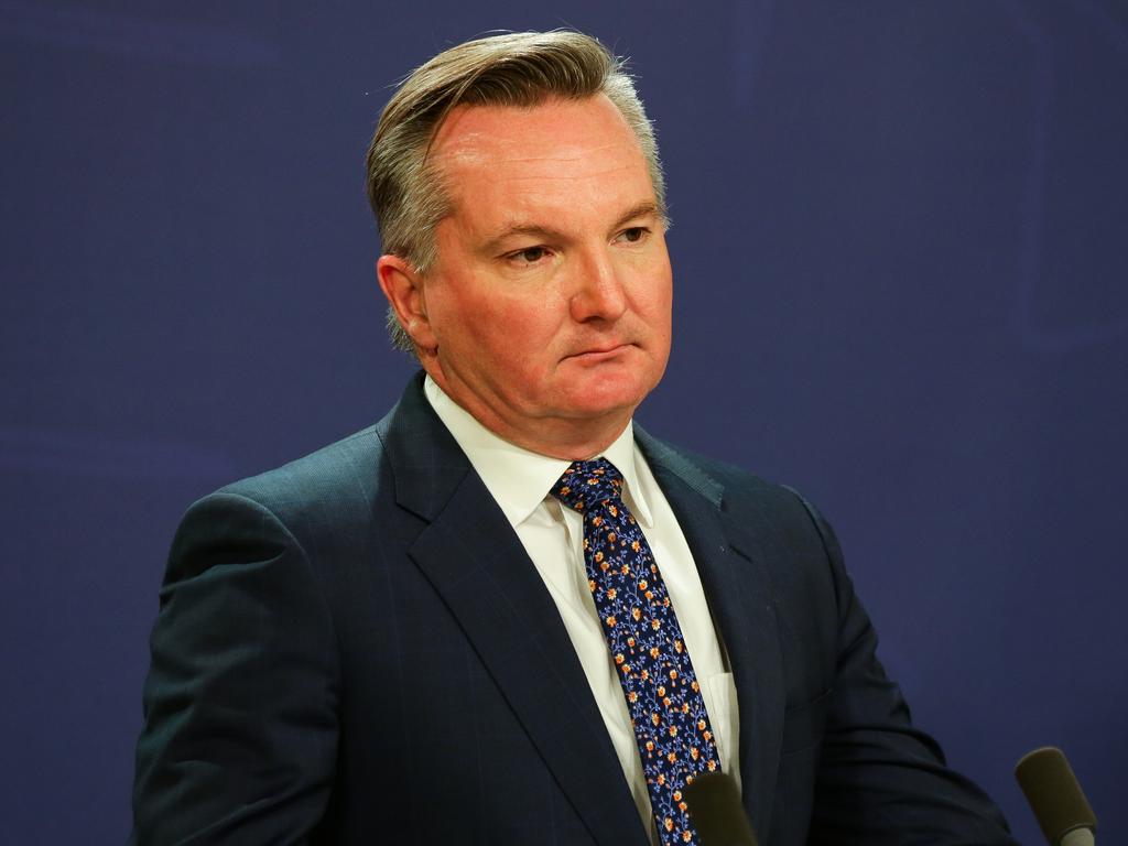 Opposition health spokesman Chris Bowen says Australia needs to have ‘our eggs in more than one basket’ when it comes to developing a coronavirus vaccine. Picture: NCA NewsWire / Gaye Gerard