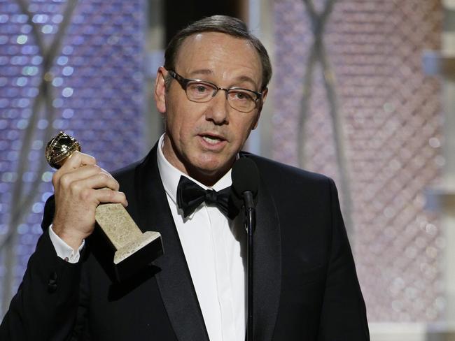 Kevin Spacey, Winner of Best Actor -TV Series, Drama for House of Cards.