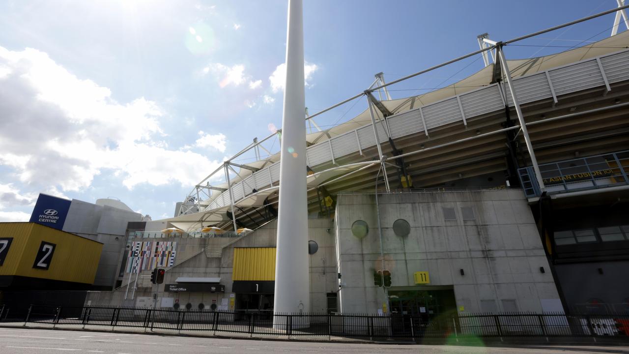 Surprisingly, units in Woolloongabba – home to The Gabba (above) which is set to become Olympic central come 2032 – are ranked among the most affordable properties to buy in Brisbane for those on dual incomes. Picture: Steve Pohlner