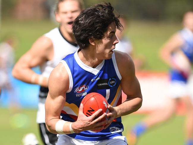 Adam Cerra is expected to be one of the first names called out at this month’s draft. Picture: David Smith