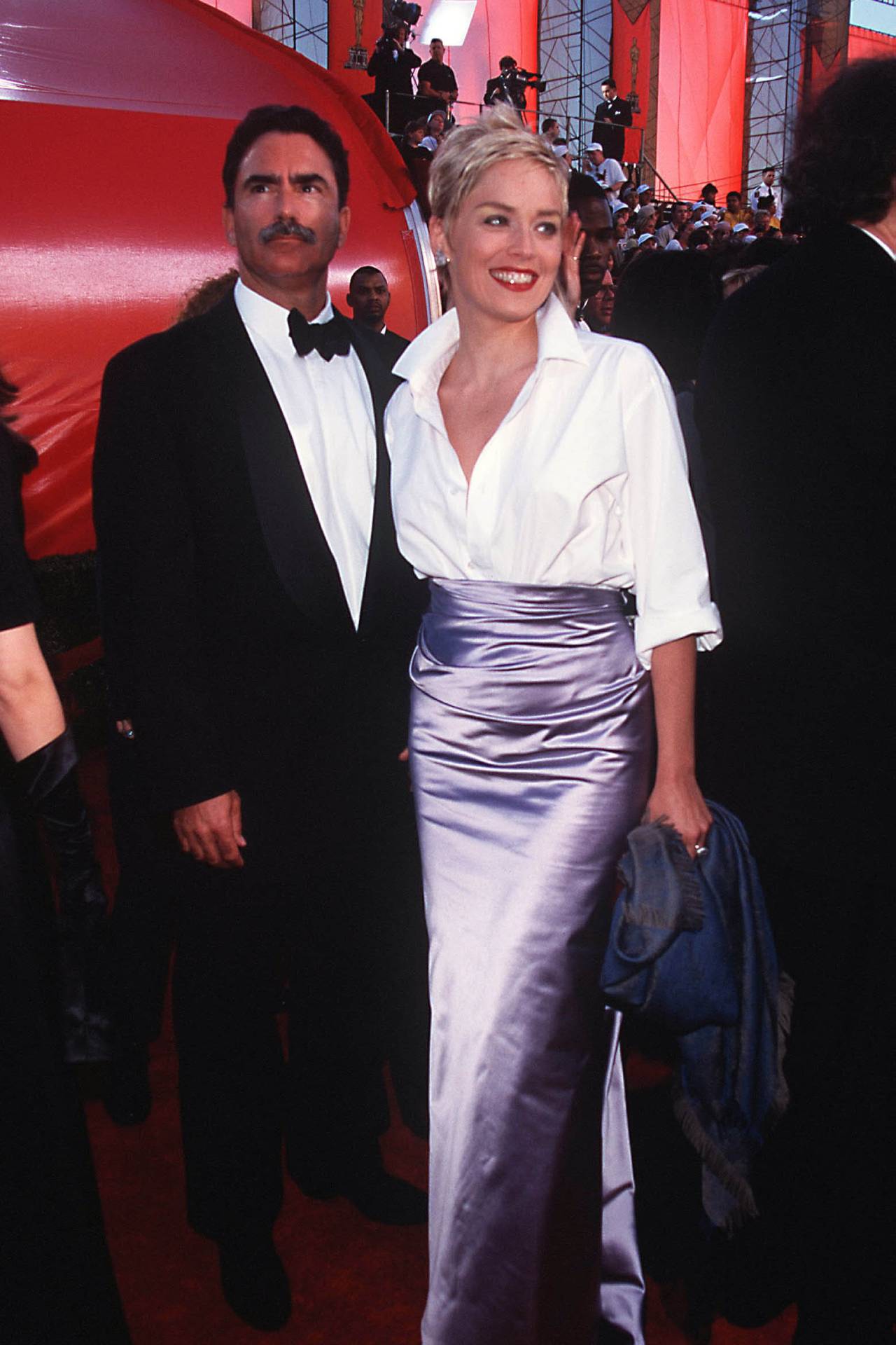 <h3>Sharon Stone</h3><p>Like many award shows, a rigorous dress code is in place at the Oscars. Things may have loosened up in the new millennium, but in the late &rsquo;90s, Sharon Stone&rsquo;s choice to pair a white Gap shirt with a silk Vera Wang skirt went against the formalwear grain. Proving Stone to be ahead of the curve, the look has since become iconic, and was referenced in <a href="https://www.vogue.com.au/culture/red-carpet/zendaya-style-file/image-gallery/c433e22bcde00ff83c4d5e48d7bc2923" target="_blank" rel="noopener">Zendaya</a>&rsquo;s Valentino look at the <a href="https://www.vogue.com.au/culture/red-carpet/best-dressed-oscars-2022/image-gallery/e52fd8335d4a0fb55b7d495de8d43a80" target="_blank" rel="noopener">2022 Oscars</a> some 24 years later.&nbsp;</p>