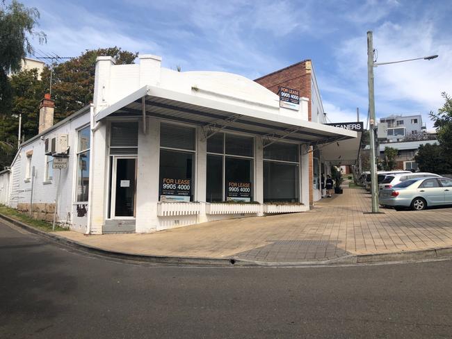 Albert St in Freshwater has four empty ground floor shops. Picture: Julie Cross