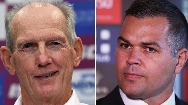 It’s quite the clash of styles between Wayne Bennett and Anthony Seibold.