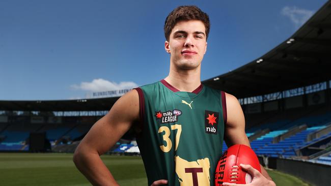 Tom McCallum of Hobart AFL draft prospect 2022. Picture: Nikki Davis-Jones