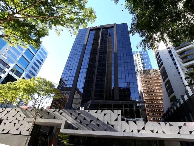 General building site photo's for a story on the CFMEU - Student 1 Towers in Wharf Street, Brisbane CBD Picture AAP/David Clark