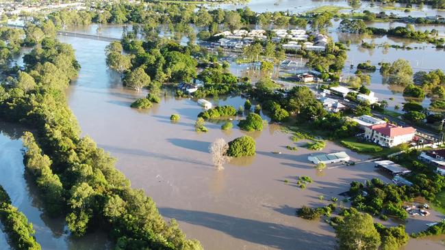 Logan's Mud Army gets ready to mobilise: Dean Lyons took this photo using a drone in Waterford.