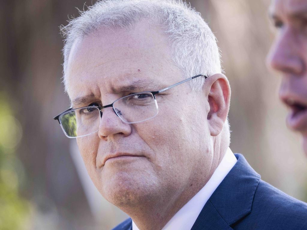 Scott Morrison ordered the probe after Ms Higgins aired her allegation. Picture: NCA NewsWire / Nicole Cleary