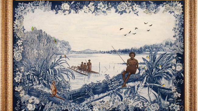 Danie Mellor, Wambool Yuibera, 2012. Picture: Mackay Regional Council Art Collection