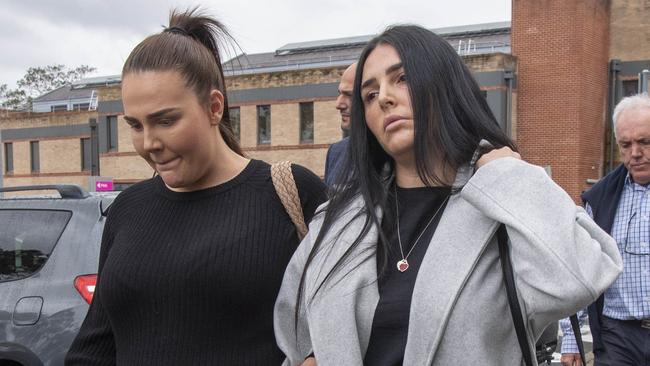 Tayla Brailey (right). Picture: NewsWire / Simon Bullard