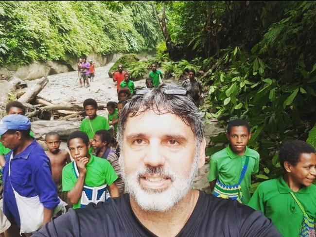 David Catsoulis from Impact Gold in Papua New Guinea sometime around 2019. Picture: Instagram