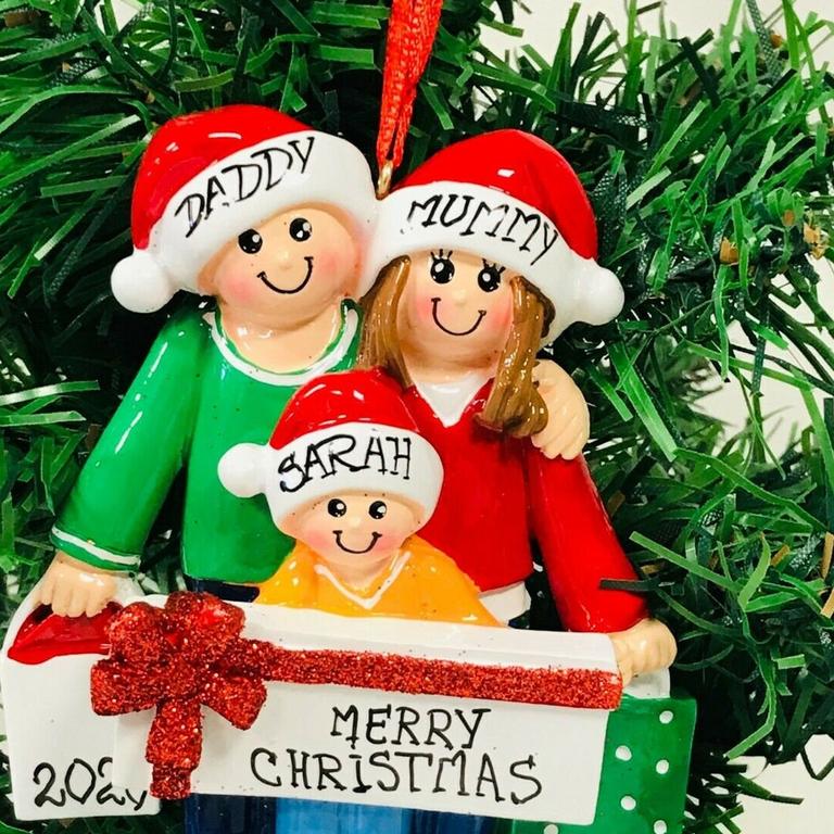 Personalised Christmas decoration for your home