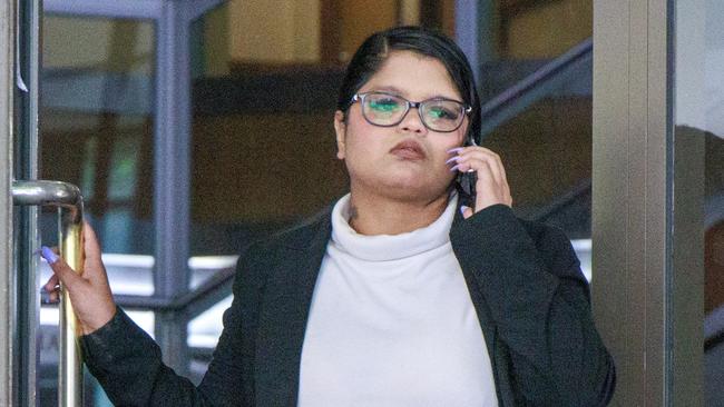 Sakshi Agrawal is accused of fleeing the scene of a crash that seriously injured aged care worker Nicole Lagos. Picture: NCA NewsWire / David Geraghty