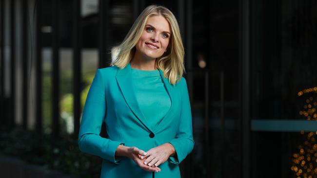 Erin Molan was considered the most popular and high-profile member of the Continuous Call Team. Picture: Justin Lloyd