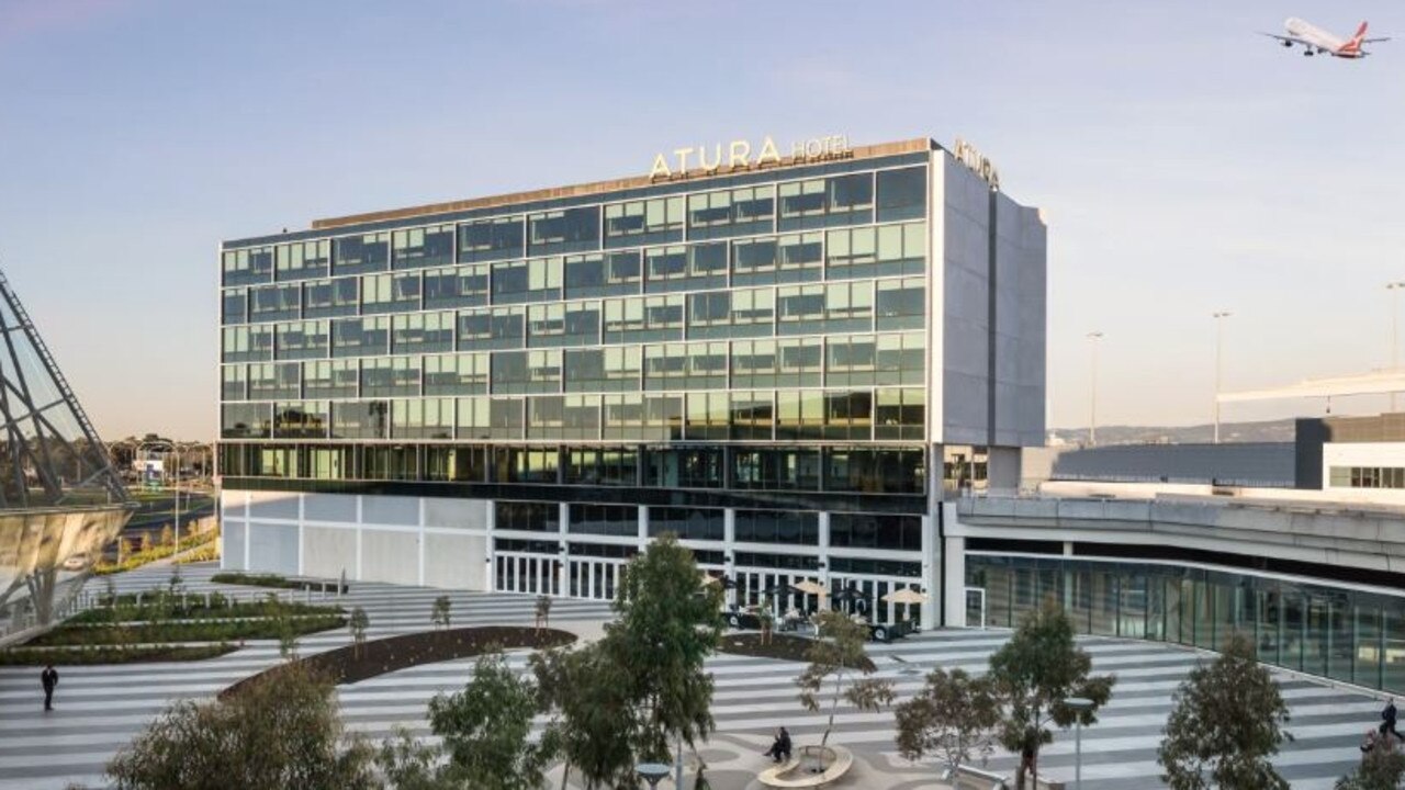 Atura Hotel in Adelaide sits by the airport tarmac.