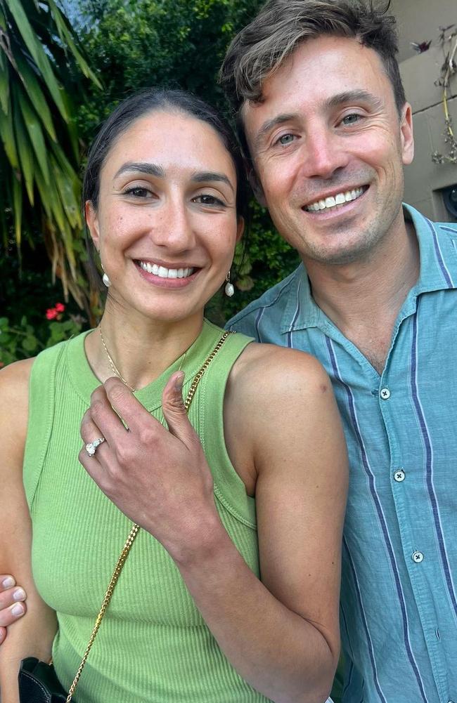 Sunrise presenter James Tobin announces engagement to girlfriend Farrah ...