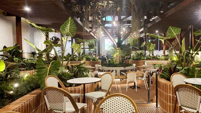 New features – such as a beer garden with more than 1000 plants – replaced outdated ones, while keeping the heritage aspects that remained on the site. Picture: Artem Kuznetsov