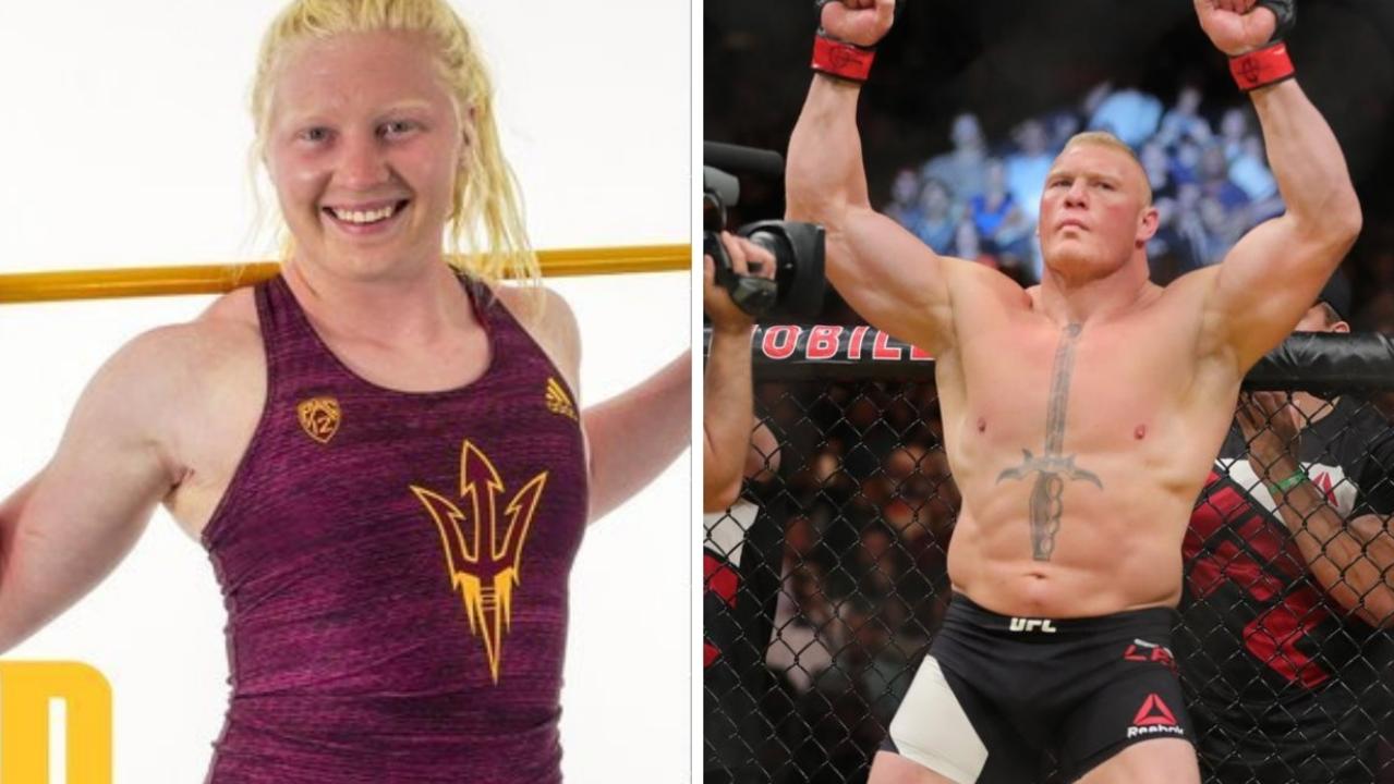 Brock Lesnar Daughter Mya Wwe Legend Wrestling News Arizona State University News Com Au Australia S Leading News Site
