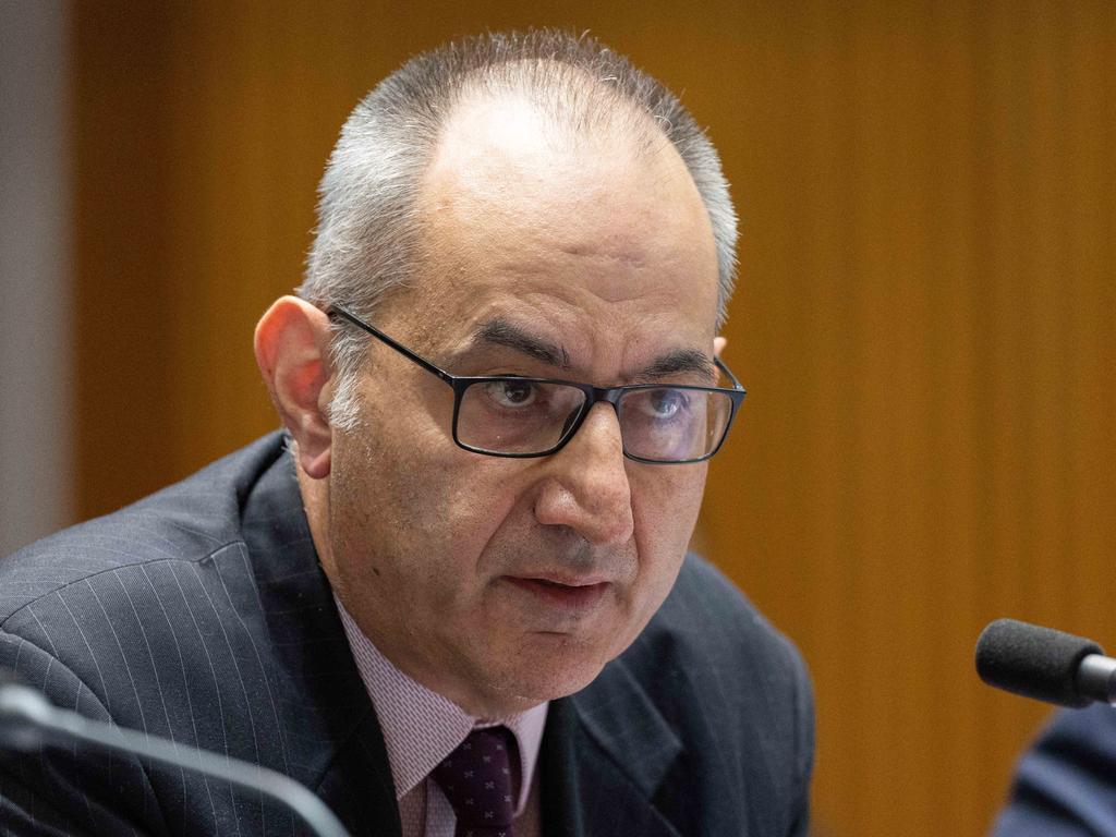 Secretary Department of Home Affairs Michael Pezzullo used encrypted messaging apps including WhatsApp and Signal, Picture: NCA NewsWire / Gary Ramage