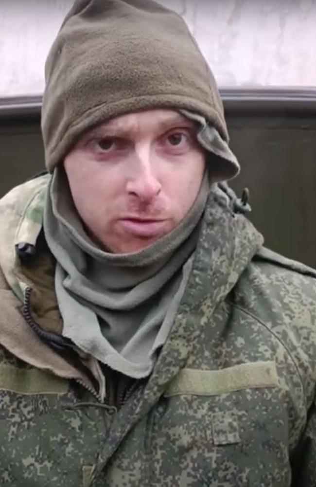 An unverified video allegedly shows Australian POW Oscar Jenkins alive in Russian custody. Picture: YouTube https://www.youtube.com/watch?v=MZ_AlKODefw