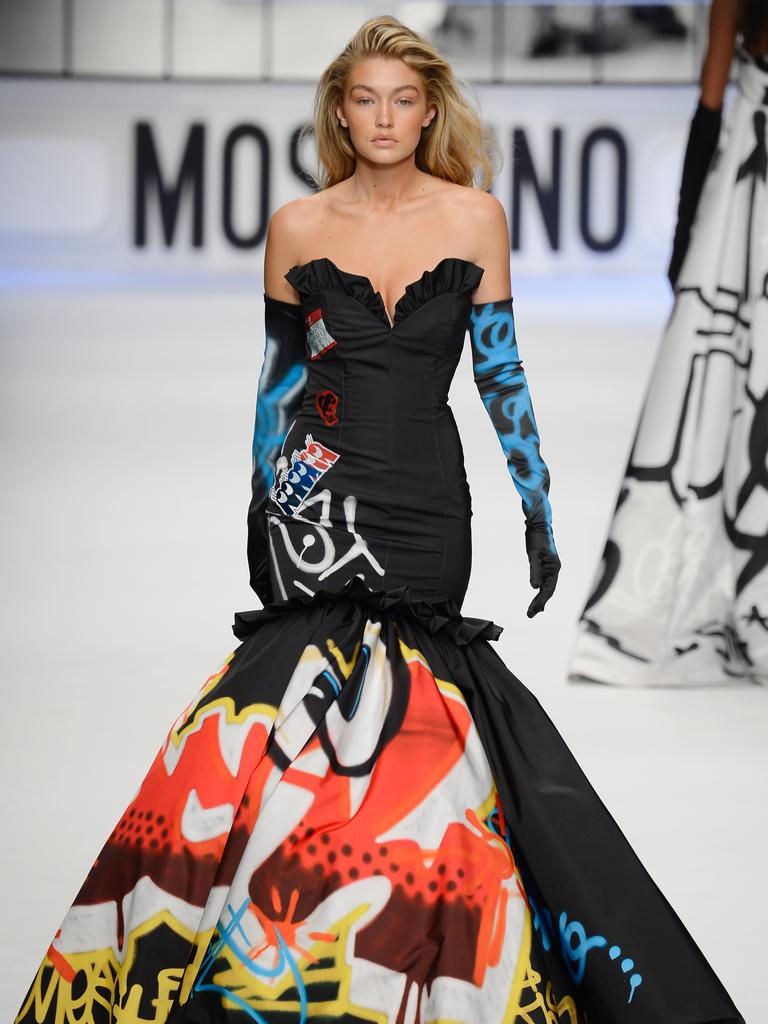 A model walks the runway at the Emilio Pucci show during Milan News  Photo - Getty Images