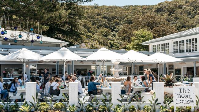 The Buck’s party were refused entry to The Boathouse at Patonga.