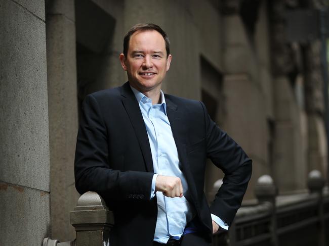 Daniel Foggo, CEO of Ratesetter a company which pools money and lends out. Pictured in Sydney CBD today.