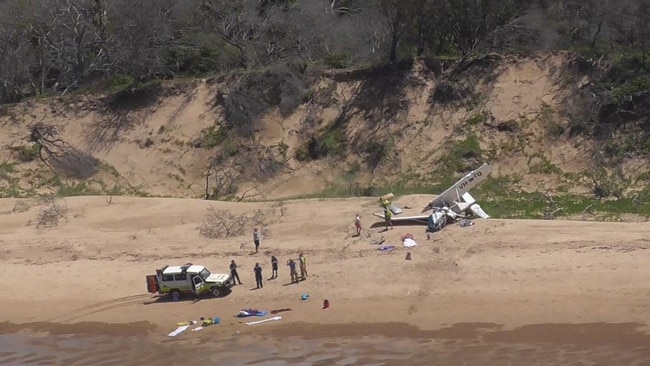 Fatal plane crash on Middle Island.