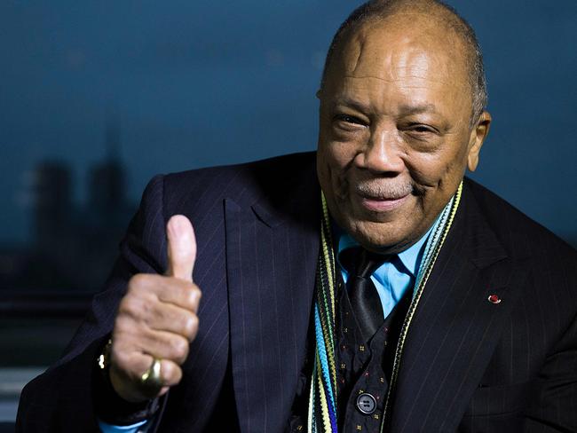 Musician and producer Quincy Jones was a giant of music. Picture: AFP