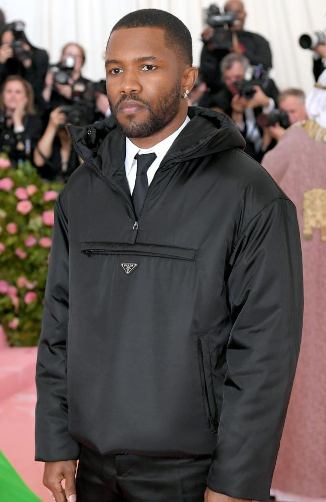 Frank Ocean, seen here at the Met Gala in 2019, had not performed for six years before taking the Coachella stage last Sunday. Picture: Neilson Barnard/Getty Images