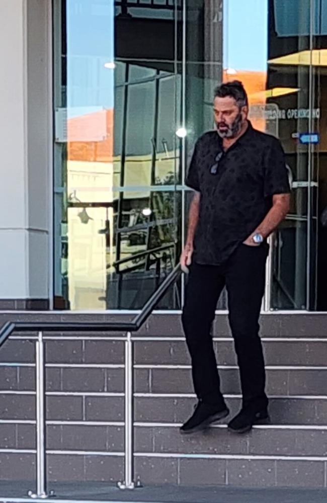 Raymond Sheriff leaving Rockhampton Courthouse on September 7, 2023. Picture: Aden Stokes