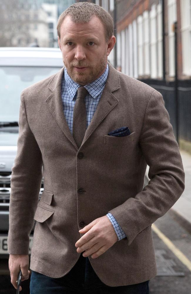 Guy Ritchie is currently engaged in a custody battle with his former wife, Madonna, over their son Rocco. Picture: Carl Court/Getty Images.