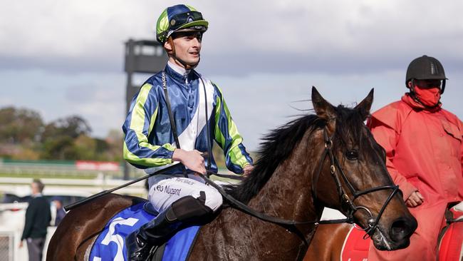 Nugent will go to Caulfield for one ride on Floating Artist. Picture: Racing Photos via Getty Images