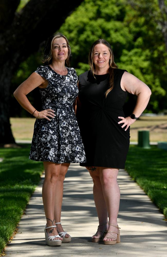 Oasis Townsville Executive Leader Angie Barsby and Employment Coordinator Christie Javens can't wait for the upcoming Housing Expo. Picture: Evan Morgan