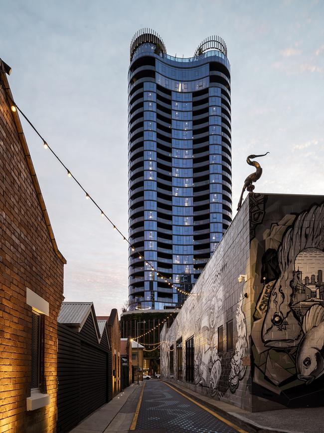 Brisbane developer Aria Property has took out the Property Council of Australia’s Innovation and Excellence Award for its The Standard project.