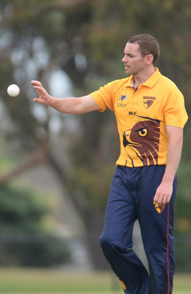 James Miller took almost 500 wickets in Victorian Premier Cricket.