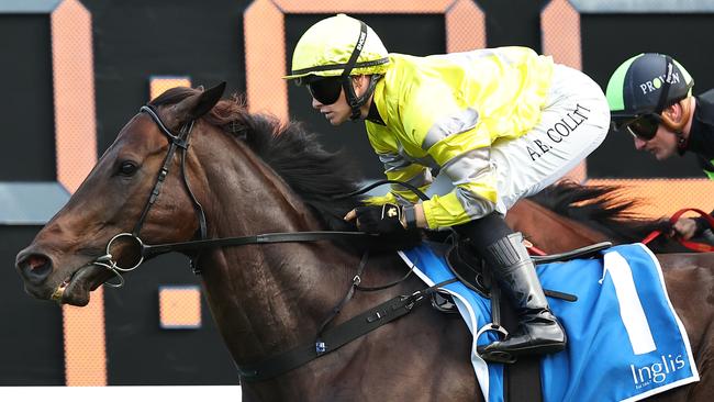 Alysha Collett looks set for a good day at Newcastle. Picture: Getty Images