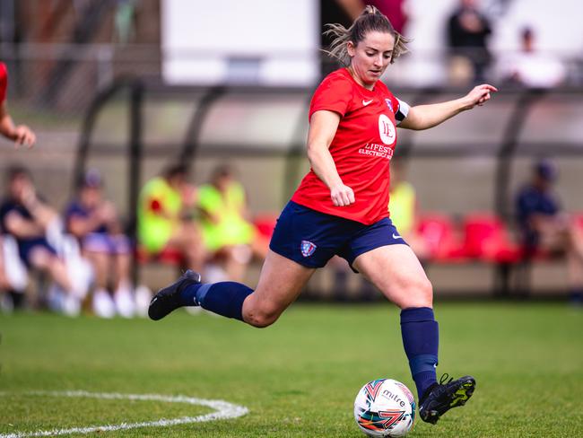 South Hobart Womens Super League Captain, Sophie Westwood. Picture: Linda Higginson