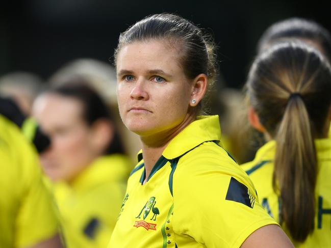 Cricketer Jess Jonassen. Photo: Mike Hewitt/Getty Images